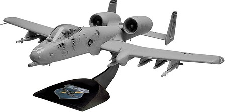 plastic airplane model kit,scale model aircraft,A-10 Warthog -- Snap Tite Plastic Model Aircraft Kit -- 1/72 Scale -- #851181