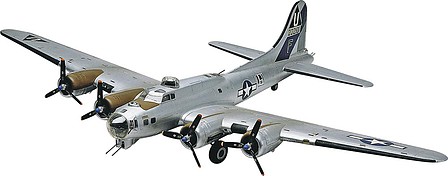 plastic airplane model,model airplane,B-17G Flying Fortress -- Plastic Model Airplane Kit -- 1/48 Scale -- #855600