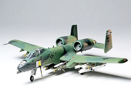 plastic airplane model,model airplane,A-10 Thunderbolt II -- Plastic Model Airplane Kit -- 1/48 Scale -- #61028