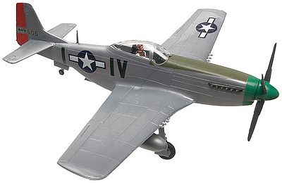 scale model aircraft,plastic airplane model kit,P-51D Mustang -- Snap Tite Plastic Model Aircraft Kit -- 1/72 Scale -- #851374