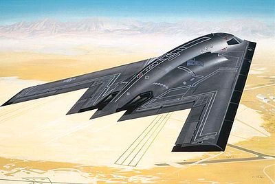 airplane model kits,Northrop B2 Bomber -- Plastic Model Airplane Kit -- 1/144 Scale -- #04070