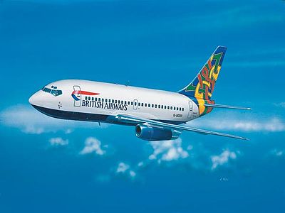 model planes,model airplane,Boeing 737-200 -- Plastic Model Airplane Kit -- 1/200 Scale -- #04232