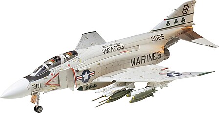 F-4J Phantom II Jet Aircraft Plane -- Plastic Model Airplane Kit -- 1/32 Scale -- #60308