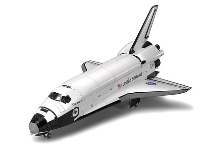 airplane model kits,Space Shuttle Orbiter Spacecraft -- Plastic Model Airplane Kit -- 1/100 Scale -- #60401