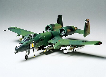 plastic airplane model,model airplane,A-10 Thunderbolt II -- Plastic Model Airplane Kit -- 1/48 Scale -- #61028