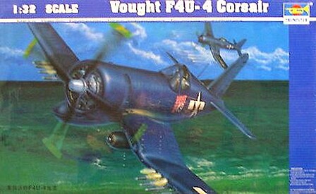 model airplane,plastic airplane model,Vought F4UF Corsair -- Plastic Model Airplane -- 1/32 Scale -- #02222